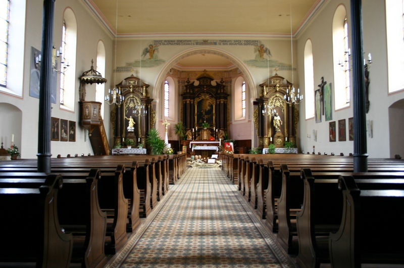 Kuttolsheim  intérieure de l'église