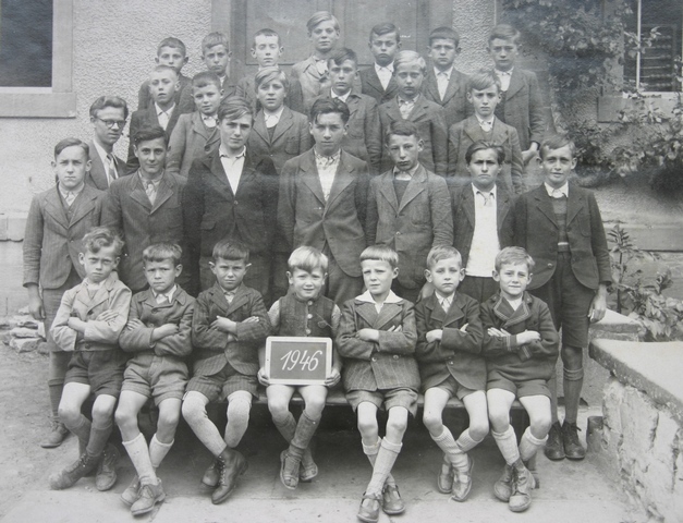 la classe en 1946